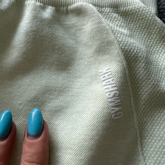Gymshark Women's Lime Green Shorts - Picture 9 of 9
